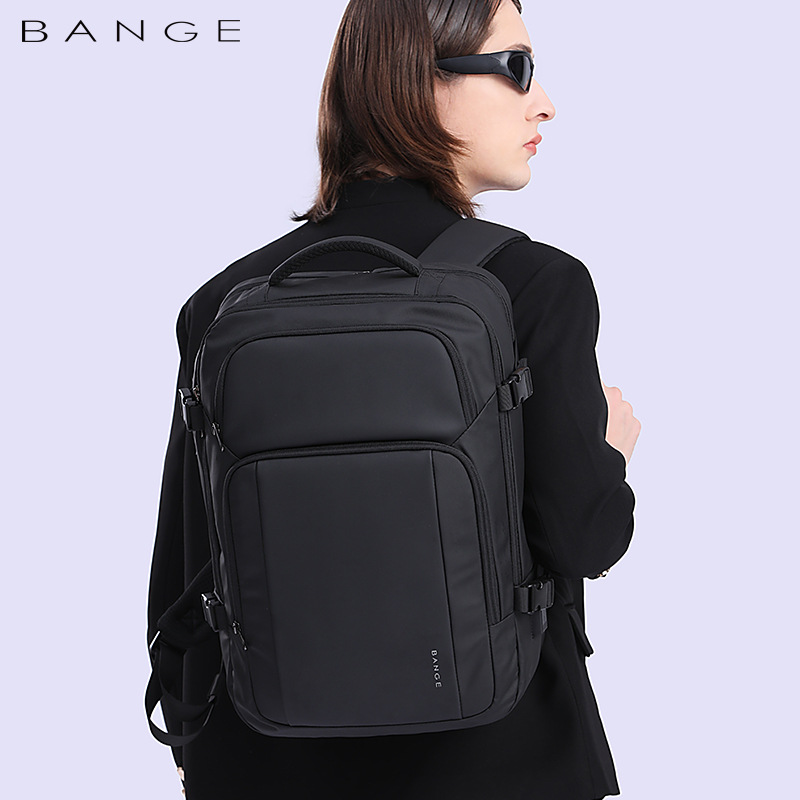 BANGE背包男士双肩包新品商务大容量防水旅行电脑包背包Backpack