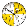 易普拉6866静音客厅挂钟史努比早教家用时钟挂表静音扫秒石英钟