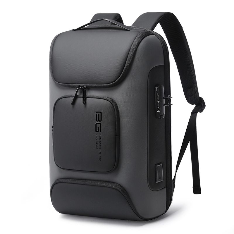 BANGE新款双肩包男背包男款大容量商务电脑背包户外旅行backpack