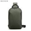 BANGE新款高级感男士胸包单肩包休闲大容量百搭斜挎包Sling bag