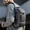 抖音跑车新款班歌旅行斜挎包科技USB户外时尚休闲单肩包男胸包