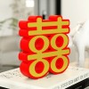 装饰摆件1022结婚布置婚礼婚庆专用桌摆婚房饰品摆台立体喜字订婚