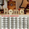 装饰摆件1010微笑创意字母摆台立体HOME客厅现代桌面玄关摆放饰品