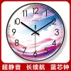 易普拉7227儿童房早教学习时钟客厅卡通简约家用时尚创意石英钟表