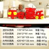 装饰摆件1009红色喜庆平安喜乐笑脸立体创意客厅现代桌面摆台饰品