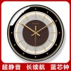 易普拉7082客厅钟表极简装饰挂钟现代简约大气石英钟家用挂墙钟表