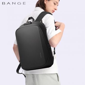 BANGE背包新品双肩包男士商务电脑包大容量跨境防水背包厂家直销