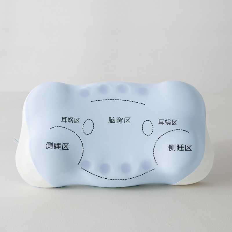 磁能量云朵枕头颈椎枕磁石玉石枕头枕芯护颈枕慢回弹记忆枕跨境