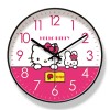易普拉6908卡通 HELLO KITTY儿童挂钟客厅钟表早教时钟静音石英钟