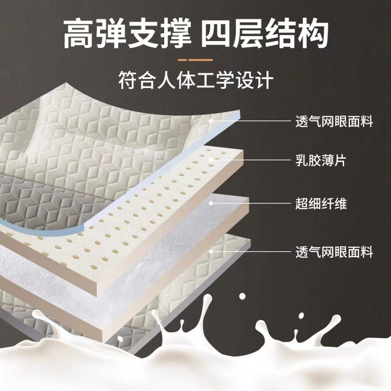 颈椎枕反弓枕头护颈椎助睡眠枕芯成人富贵包专用家不塌陷枕头芯