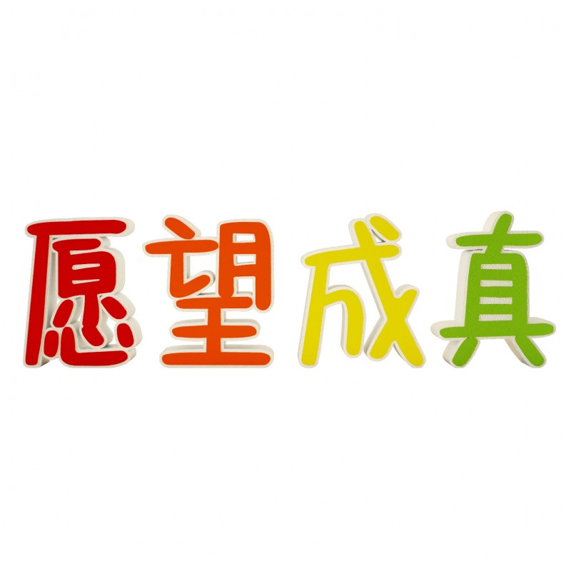装饰摆件1037祝福生日愿望成真创意礼物立体桌面摆件场景生日布置
