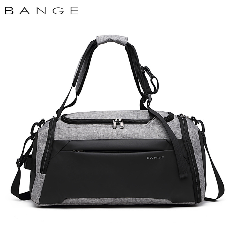 Bange新款健身包男士旅行双肩包多功能户外斜跨手提包跨境Gym bag