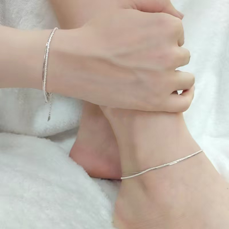 碎银子珍珠手链女款925纯银轻奢小众设计手串手环手镯送生日礼物