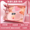 智能暖宫腰带跨境宝家用大姨妈暖肚子热敷震动厂家批发暖宫神器