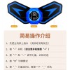 颈椎脉冲按摩贴ems便携式电疗迷你按摩仪肩颈智能电动颈部按摩器
