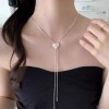 韩版自制原创ins海洋派大星长款项链女小众复古百搭毛衣链颈饰
