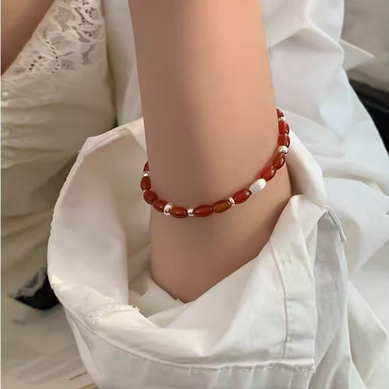 新款 925纯银百搭手链女款轻奢小众精致设计闺蜜叠戴气质手饰批发