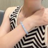 2025春夏款水晶手链小众设计灰月光紫阿赛紫水晶手串草莓晶手链