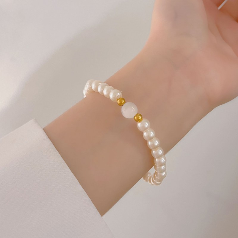 s925碎银子方糖银手链女生纯银女精致高级感手串送闺蜜生日礼物