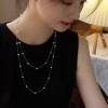 韩版自制原创ins海洋派大星长款项链女小众复古百搭毛衣链颈饰