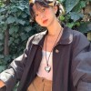 韩版自制原创ins海洋派大星长款项链女小众复古百搭毛衣链颈饰