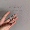 s925银耳钉女法式简约日常百搭耳环优雅潮2025爆款高级感饰品批发