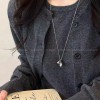 项链女款2025新款高颜值学生党配饰高级感轻奢小众饰品闺蜜锁骨链