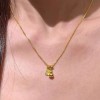 S925纯银珍珠项链女小众设计轻奢高级感不掉色简约锁骨链配饰批发