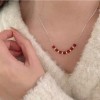 施家珍珠项链女小众轻奢设计高级感时尚气质锁骨链颈链毛衣链珠链