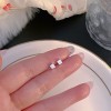 S925银耳钉女养耳洞耳环2025年新款爆款小众设计耳骨钉高级感耳饰