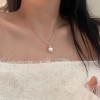 轻奢高级感超闪锆石项链女百搭小众设计气质不掉色简约锁骨链颈链