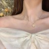 轻奢高级感超闪锆石项链女百搭小众设计气质不掉色简约锁骨链颈链