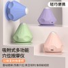 批发筋膜球按摩球足底肩颈肌肉放松吸附式电动健身吸盘按摩锥静音