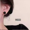 s925银珍珠耳钉女轻奢高级感小众网红百搭耳环2025年秋冬耳饰批发