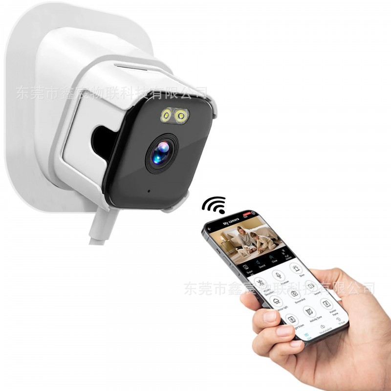 跨境爆款高清窗户摄像头智能家用WIFI监控手机远程监控摄像头批发
