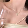 S925纯银珍珠项链女小众设计轻奢高级感不掉色简约锁骨链配饰批发