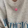 S925纯银蝴蝶结项链女2025新款轻奢高级感小众设计锁骨链颈链饰品