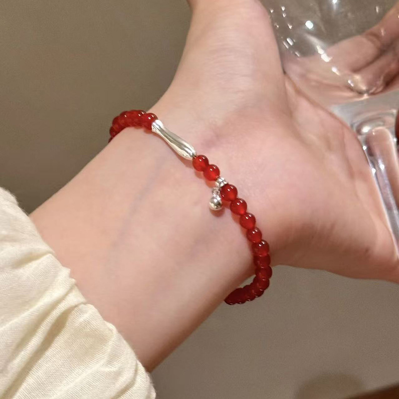 新款 925纯银百搭手链女款轻奢小众精致设计闺蜜叠戴气质手饰批发