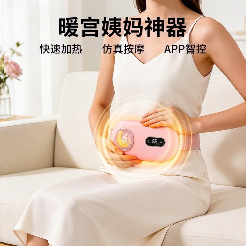 批发新款暖宫带姨妈神器暖宫腰带加热暖宫宝新款发热暖宫腰带厂家