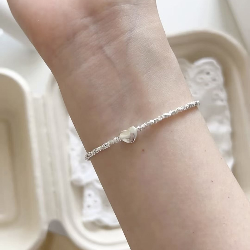 新款 925纯银百搭手链女款轻奢小众精致设计闺蜜叠戴气质手饰批发