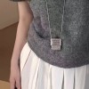 韩版自制原创ins海洋派大星长款项链女小众复古百搭毛衣链颈饰