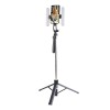 自拍杆三脚架手机通用自拍神器360度旋转多功能旅游便携拍照支架