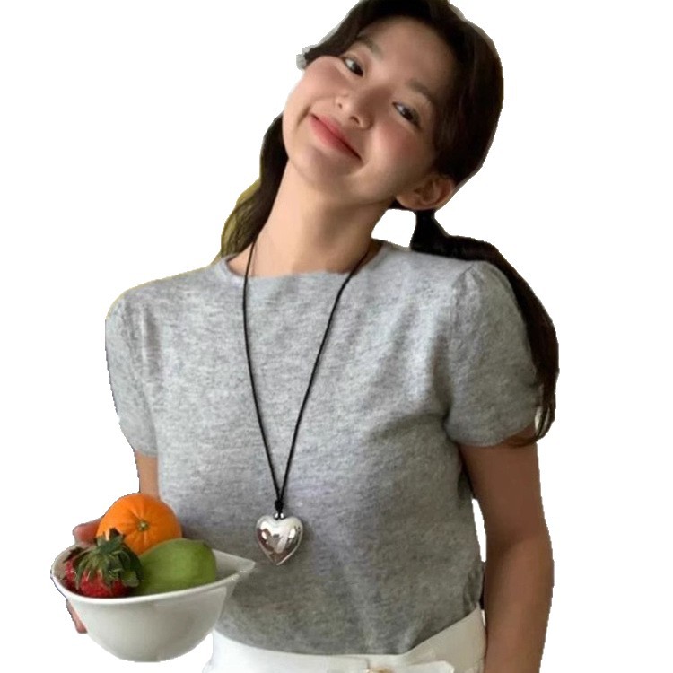 秋冬简约毛衣链女款大气小众高级感可调节项链配饰百搭长款项饰批