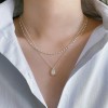 S925纯银蝴蝶淡水珍珠项链不掉色女春夏高级感轻奢吊坠百搭锁骨链