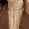 轻奢高级感超闪锆石项链女百搭小众设计气质不掉色简约锁骨链颈链