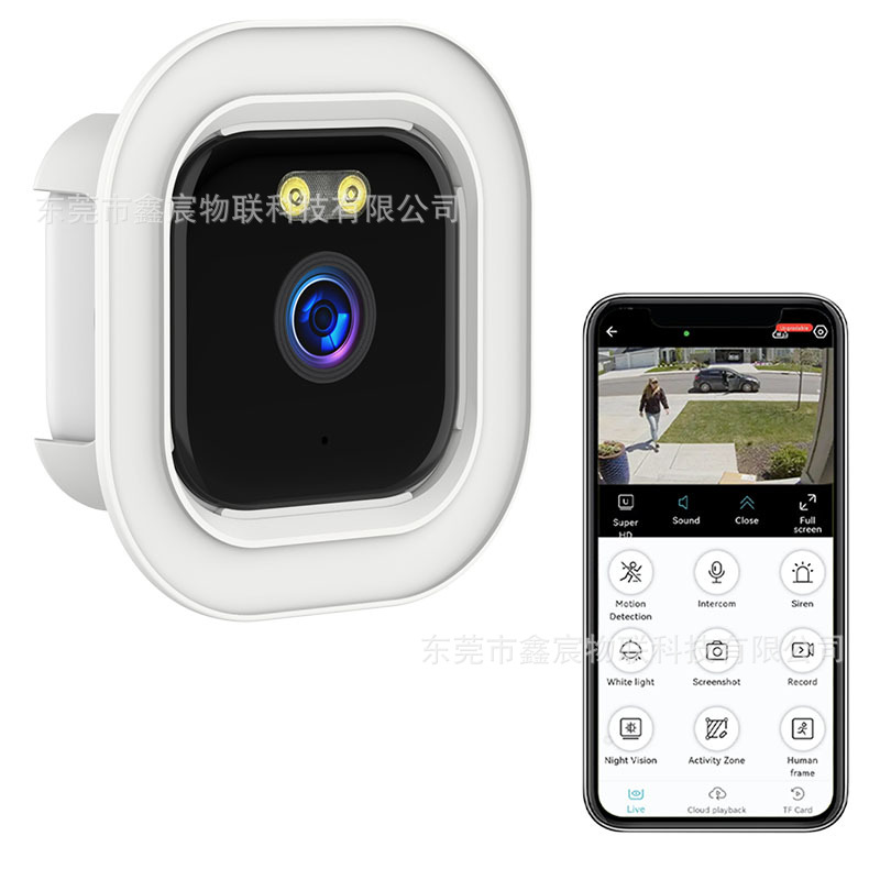 小飞侠家用智能摄像头360全景高清彩色手机远程夜视无线wifi监控