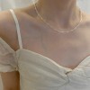 S925纯银蝴蝶淡水珍珠项链不掉色女春夏高级感轻奢吊坠百搭锁骨链