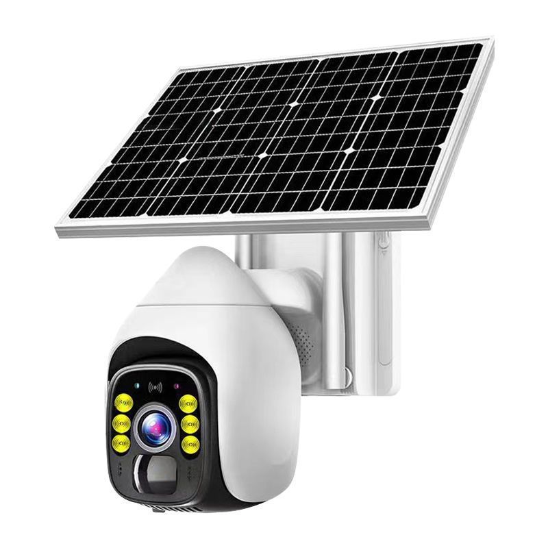 太阳能摄像头免插电室外4G智能监控10倍变焦手机远程夜视户外摄影