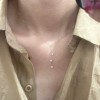 项链女款2025新款高颜值学生党配饰高级感轻奢小众饰品闺蜜锁骨链