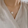 S925纯银蝴蝶结项链女2025新款轻奢高级感小众设计锁骨链颈链饰品